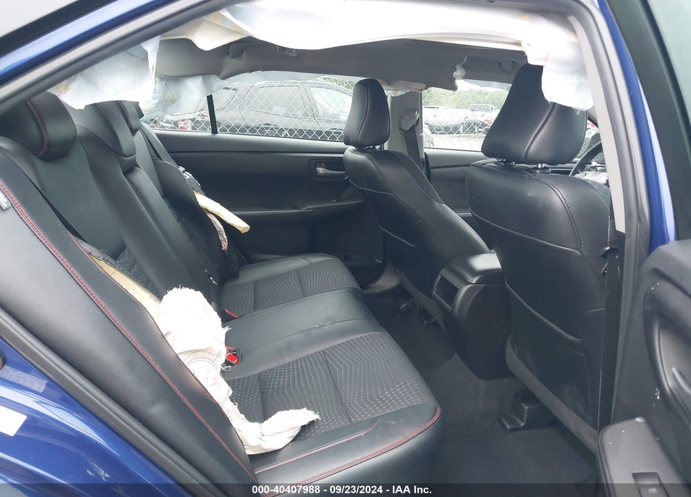 2015 TOYOTA CAMRY SE VIN: 4T1BF1FK5FU938174