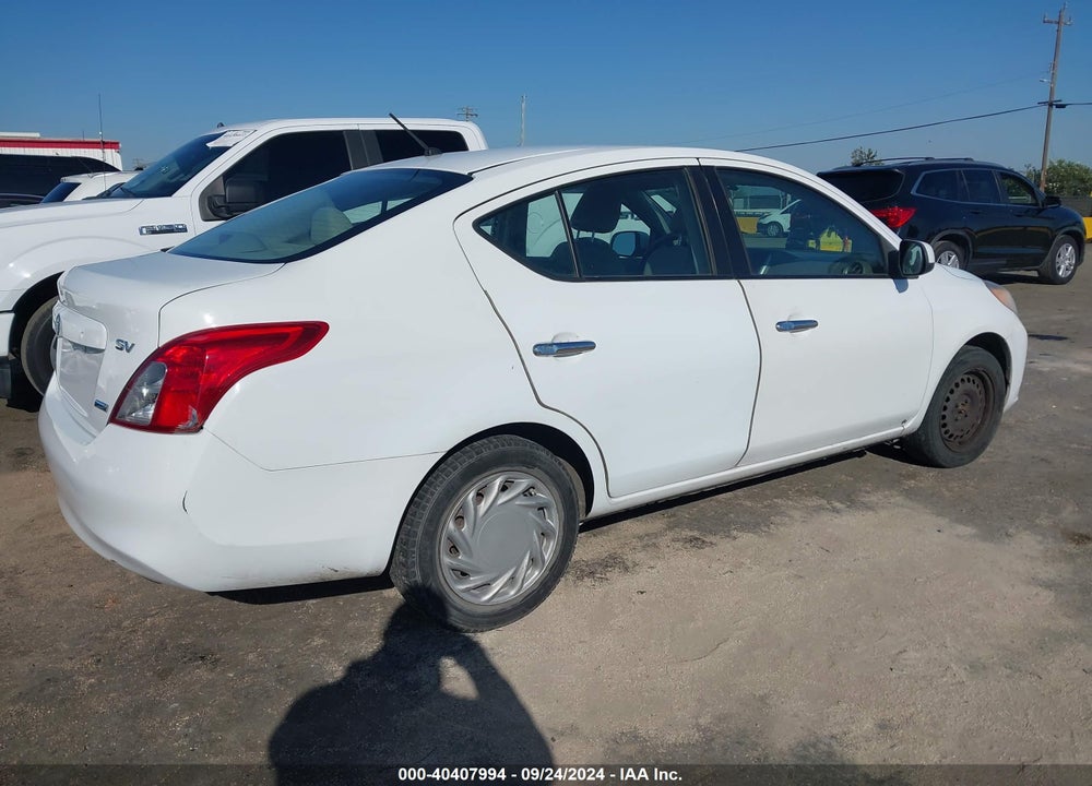 2012 NISSAN VERSA 1.6 SV VIN: 3N1CN7AP3CL807187