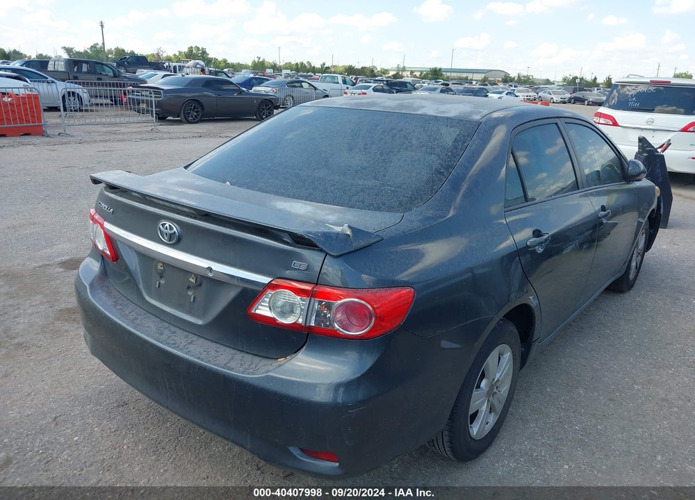 2011 TOYOTA COROLLA LE VIN: 2T1BU4EE7BC621446