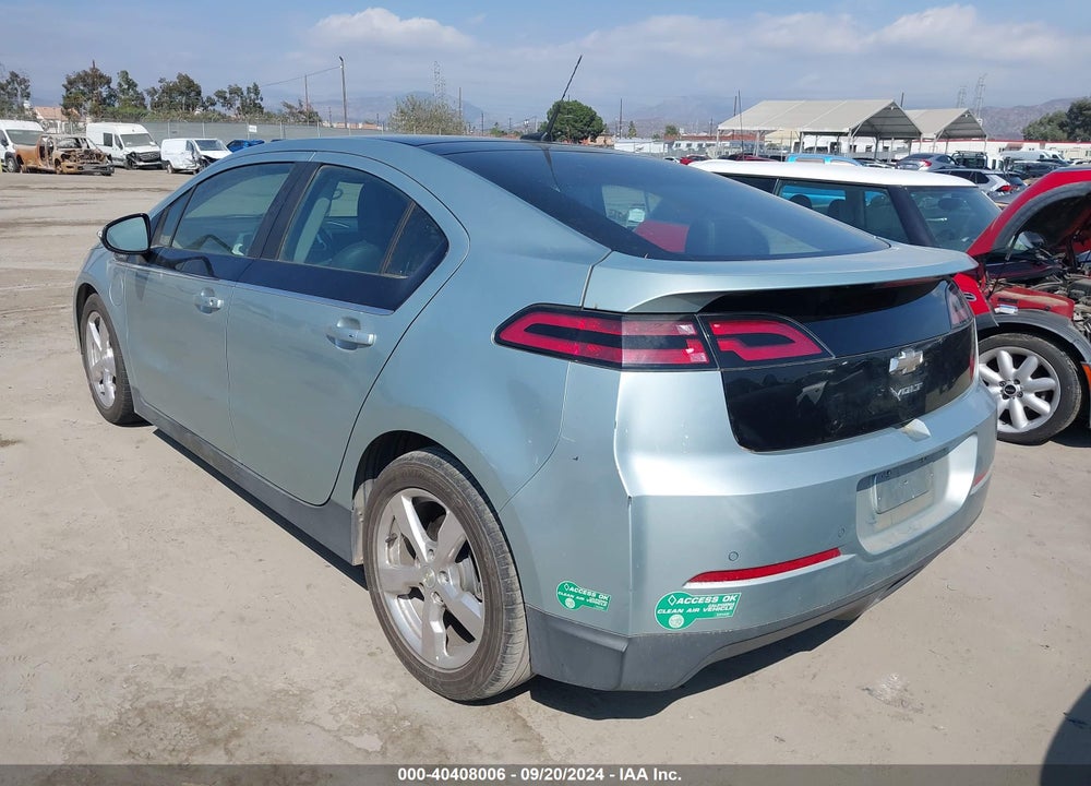 2012 CHEVROLET VOLT VIN: 1G1RH6E43CU120413