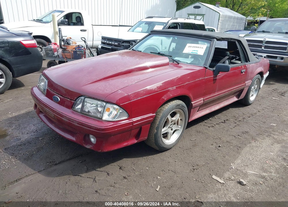 1988 FORD MUSTANG GT VIN: 1FABP45E1JF308315