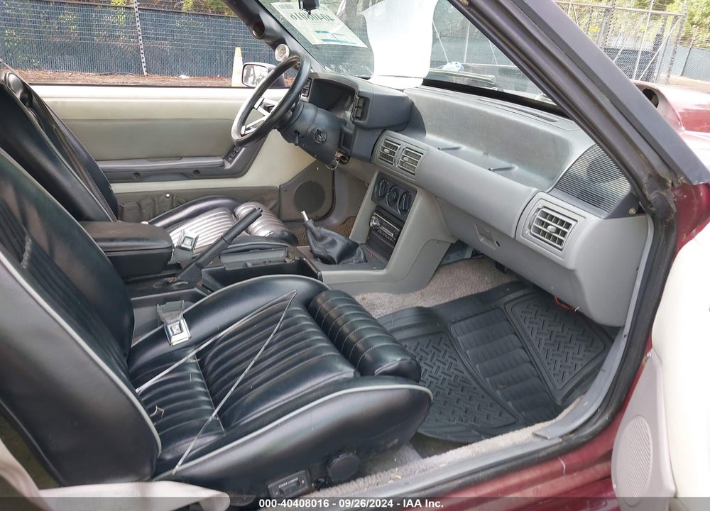 1988 FORD MUSTANG GT VIN: 1FABP45E1JF308315