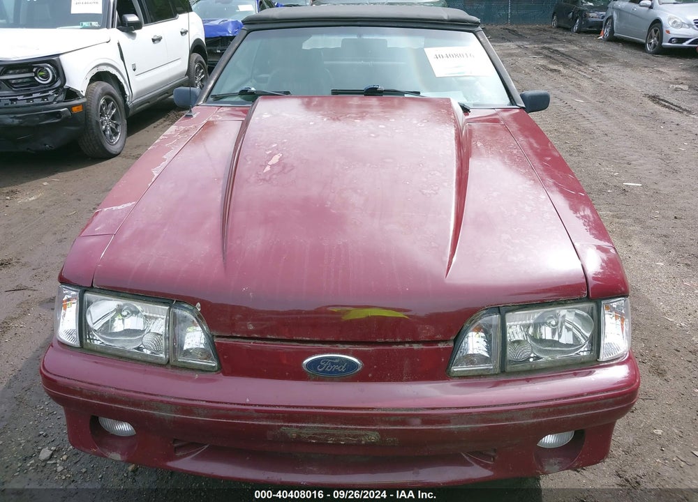 1988 FORD MUSTANG GT VIN: 1FABP45E1JF308315