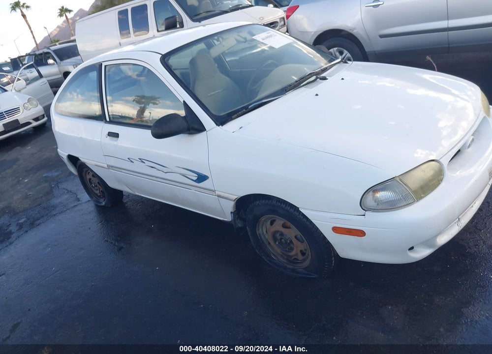 1997 FORD ASPIRE VIN: KNJLT05H5V6232310