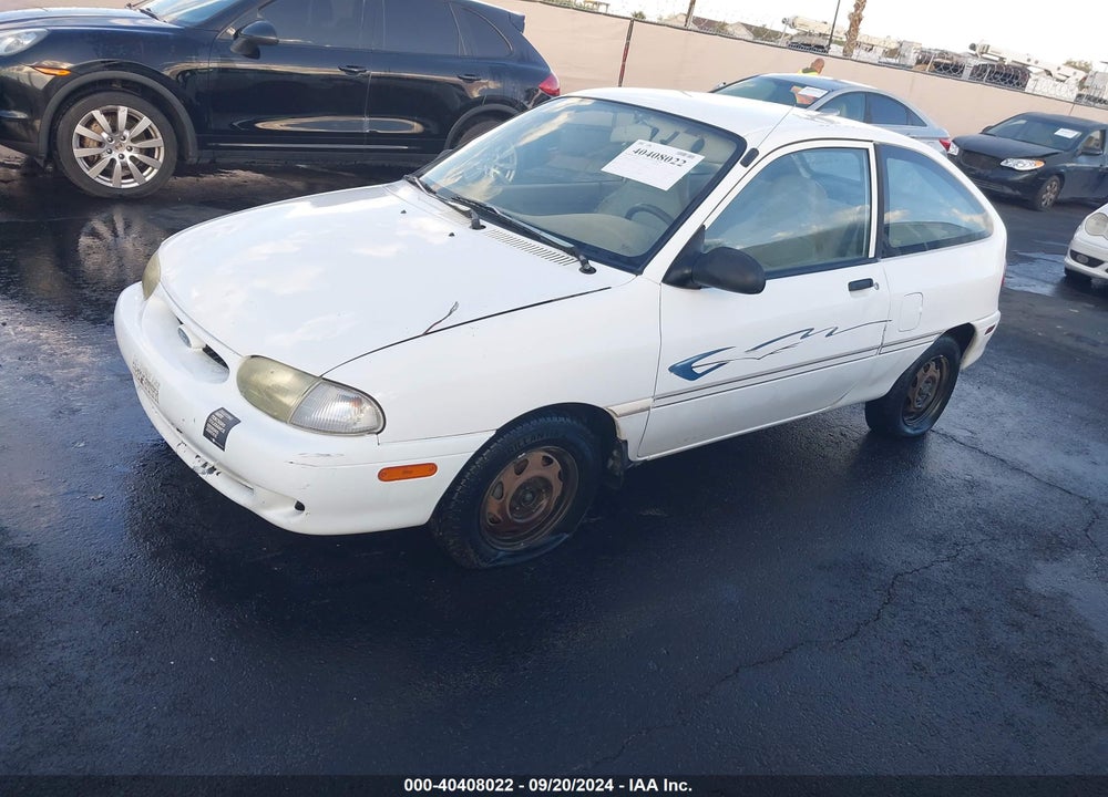 1997 FORD ASPIRE VIN: KNJLT05H5V6232310