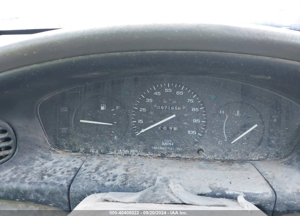 1997 FORD ASPIRE VIN: KNJLT05H5V6232310