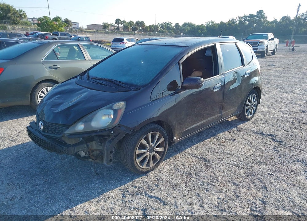 2013 HONDA FIT SPORT VIN: JHMGE8H50DC014787