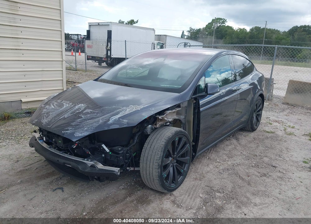 2023 TESLA MODEL X DUAL MOTOR ALL-WHEEL DRIVE/STANDARD RANGE VIN: 7SAXCBE54PF381260