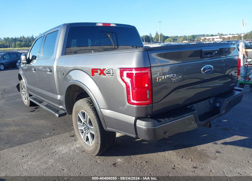 2015 FORD F-150 LARIAT VIN: 1FTEW1EF8FFB07181