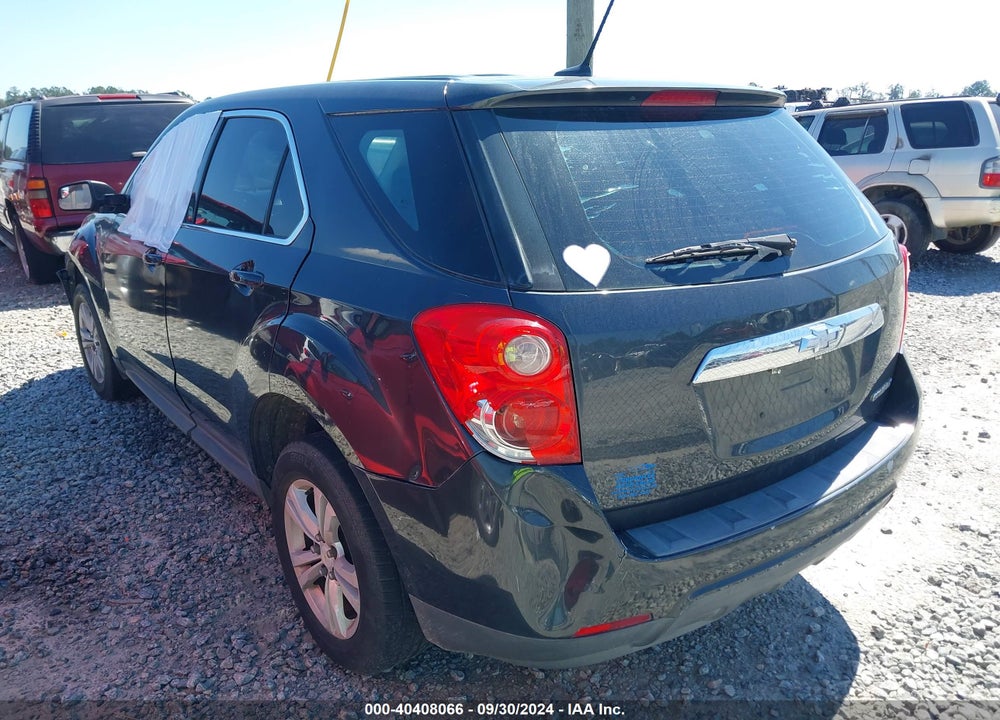 2013 CHEVROLET EQUINOX LS VIN: 2GNALBEK7D1139299
