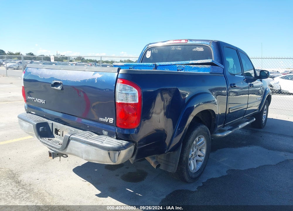 2004 TOYOTA TUNDRA SR5 V8 VIN: 5TBET34144S446701