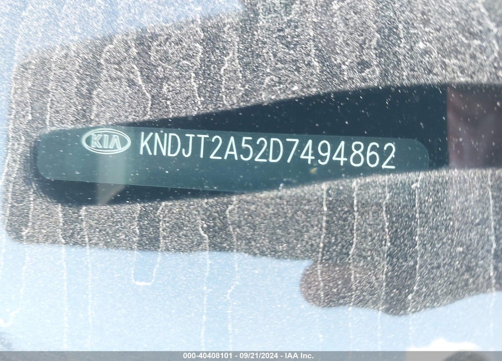 2013 KIA SOUL VIN: KNDJT2A52D7494862