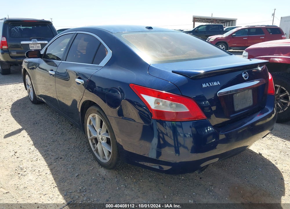 2009 NISSAN MAXIMA 3.5 SV VIN: 1N4AA51E09C819410