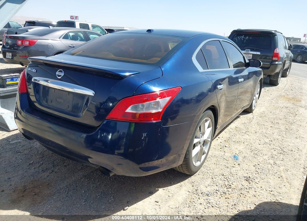 2009 NISSAN MAXIMA 3.5 SV VIN: 1N4AA51E09C819410