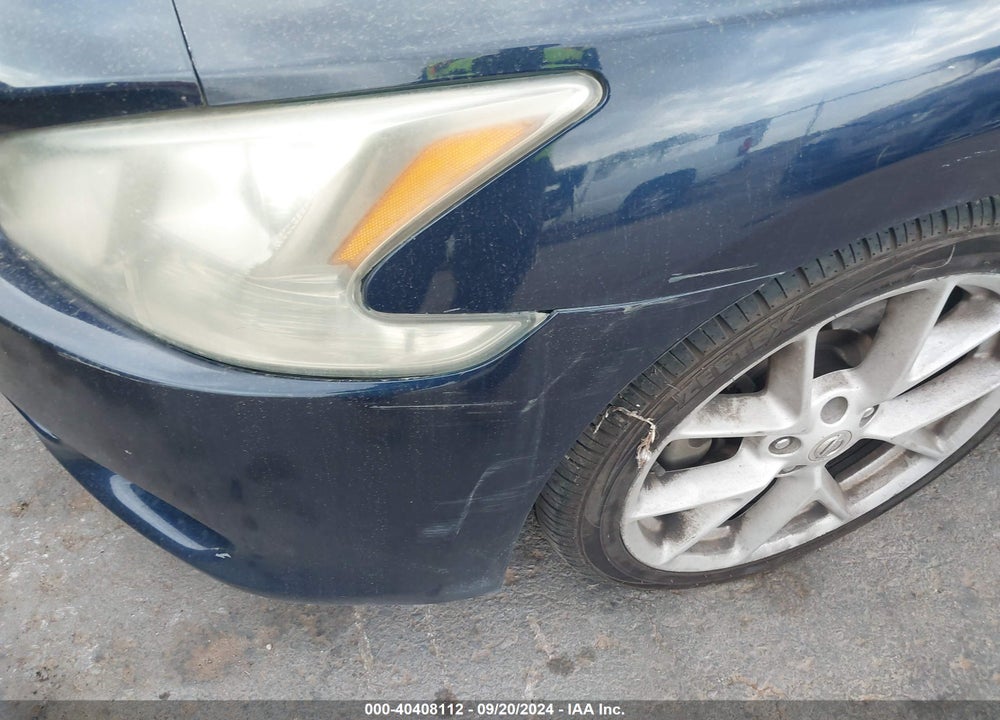 2009 NISSAN MAXIMA 3.5 SV VIN: 1N4AA51E09C819410