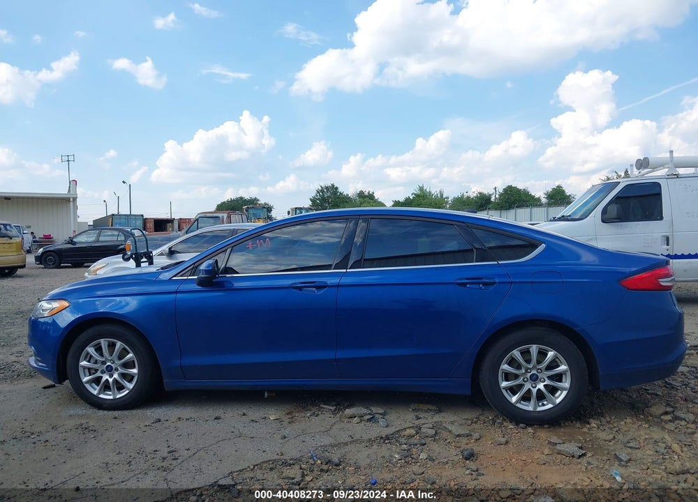 2017 FORD FUSION S VIN: 3FA6P0G71HR363272