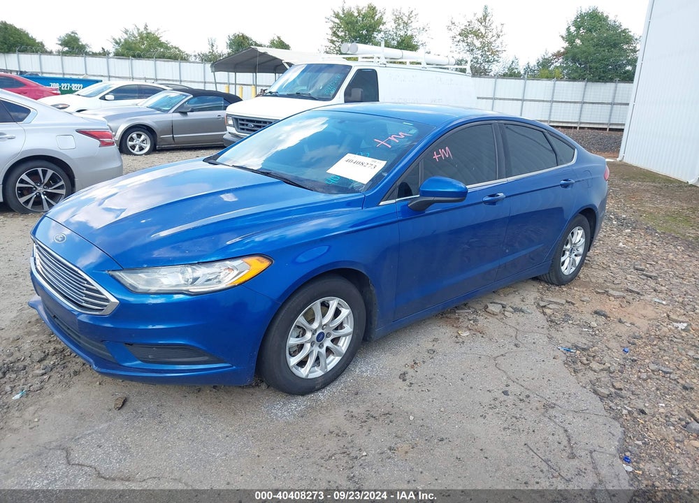 2017 FORD FUSION S VIN: 3FA6P0G71HR363272
