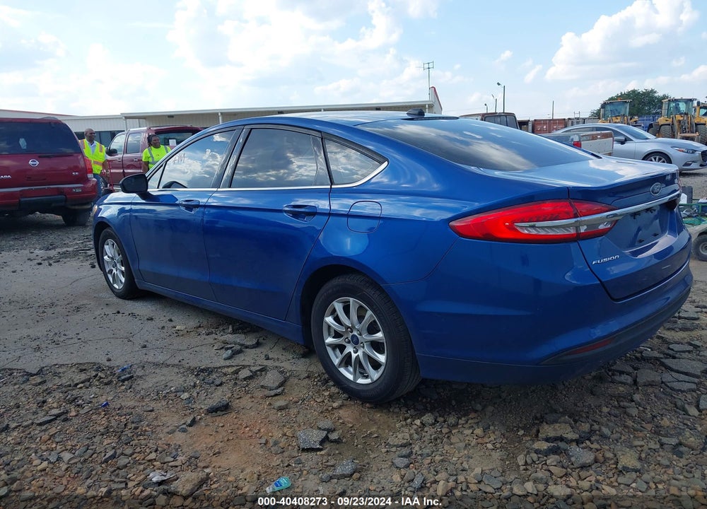 2017 FORD FUSION S VIN: 3FA6P0G71HR363272