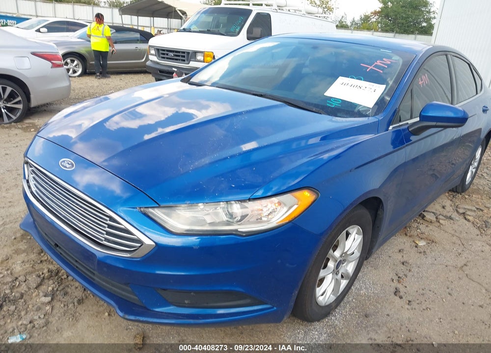 2017 FORD FUSION S VIN: 3FA6P0G71HR363272