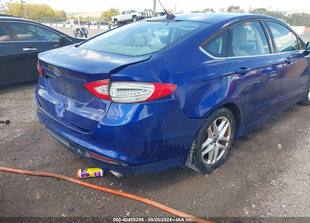 2013 FORD FUSION SE VIN: 3FA6P0H79DR237640