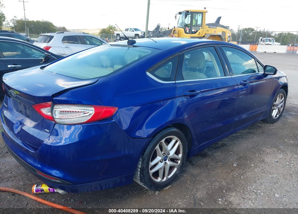 2013 FORD FUSION SE VIN: 3FA6P0H79DR237640