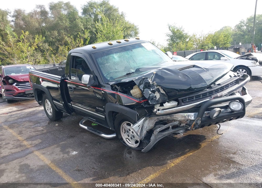 2001 CHEVROLET SILVERADO 1500 LS VIN: 1GCEK14T41Z288872