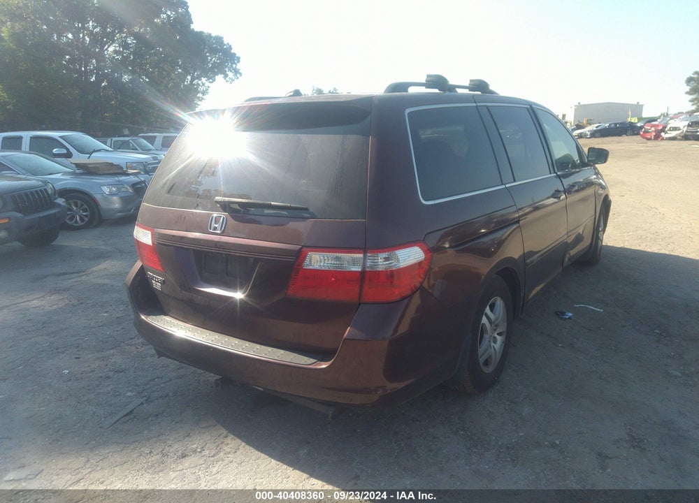 2007 HONDA ODYSSEY EX-L VIN: 5FNRL38727B448687