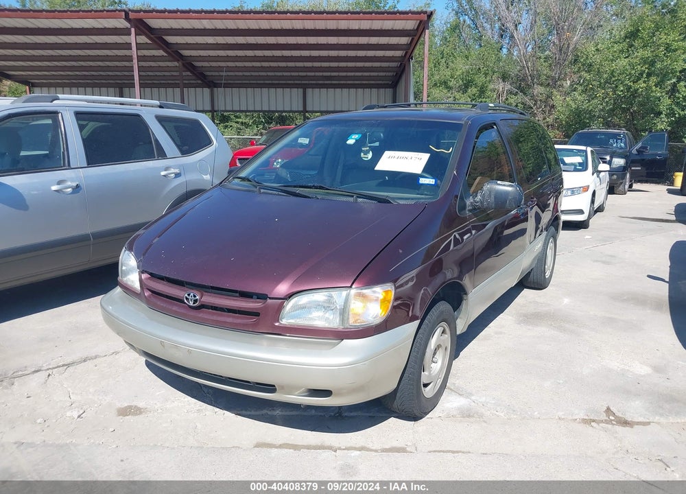 1999 TOYOTA SIENNA XLE VIN: 4T3ZF13C2XU090789