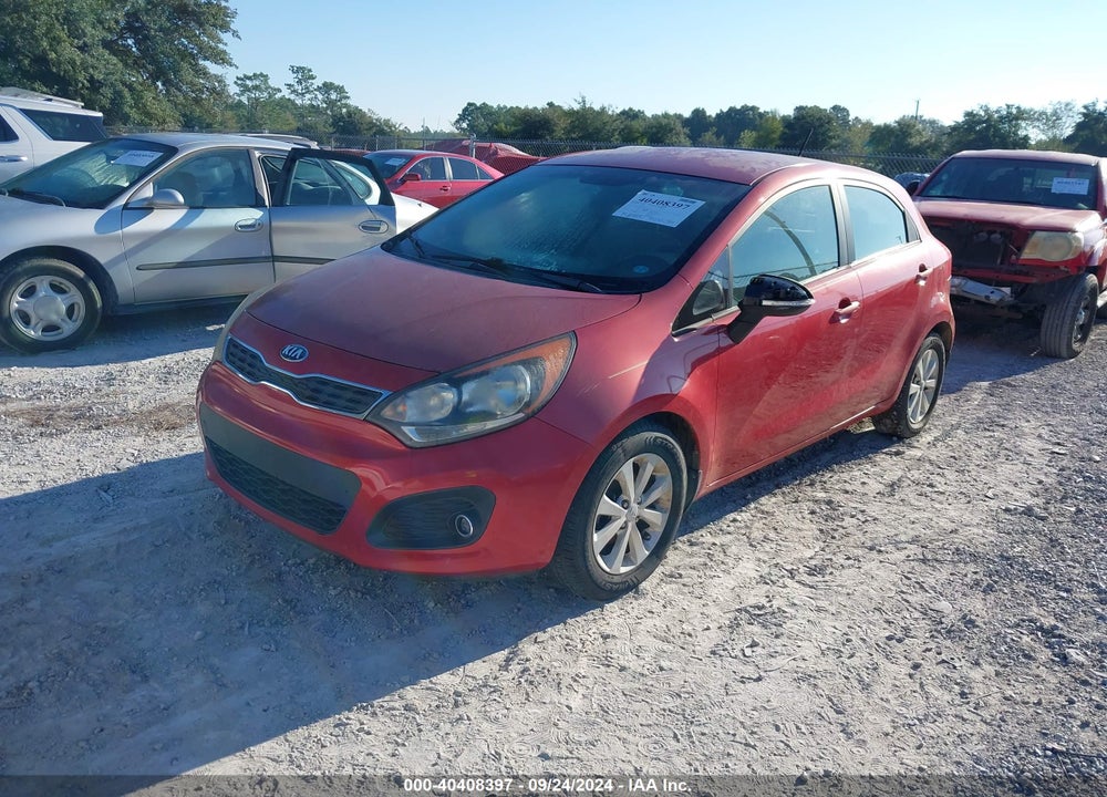 2013 KIA RIO EX VIN: KNADN5A37D6103781