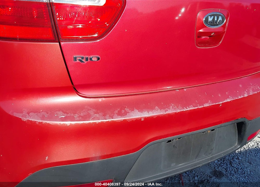 2013 KIA RIO EX VIN: KNADN5A37D6103781