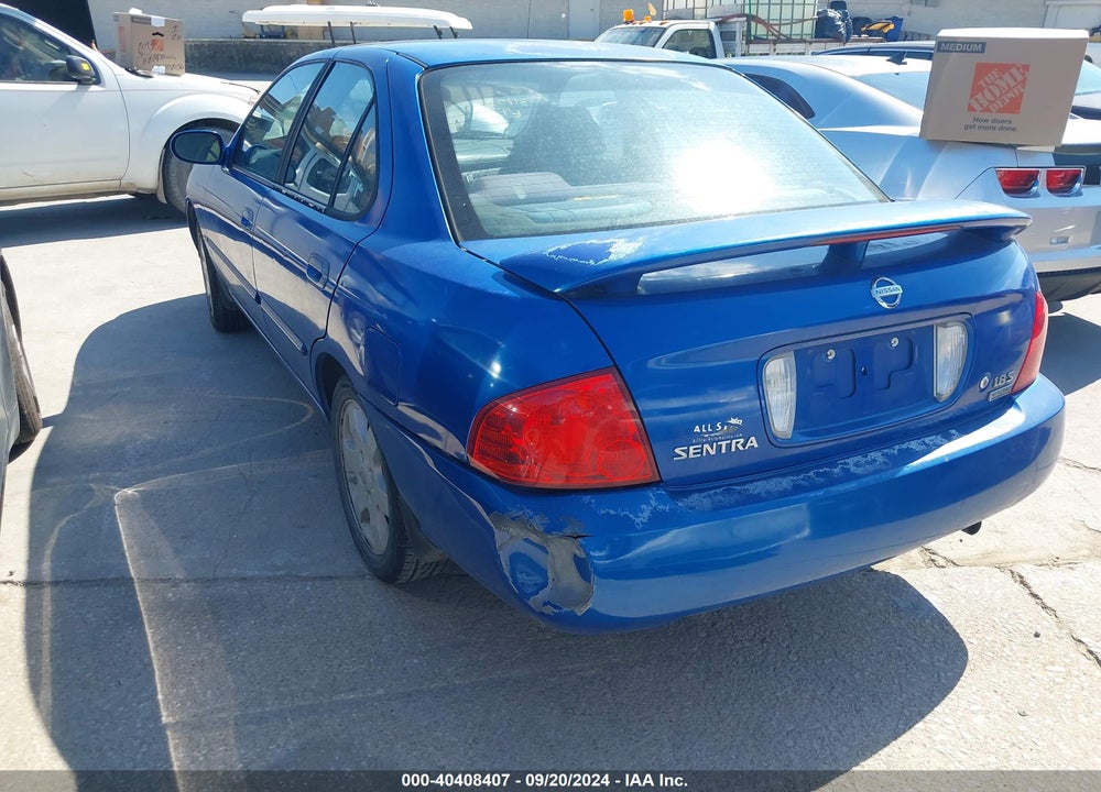 2006 NISSAN SENTRA 1.8S VIN: 3N1CB51D06L541652