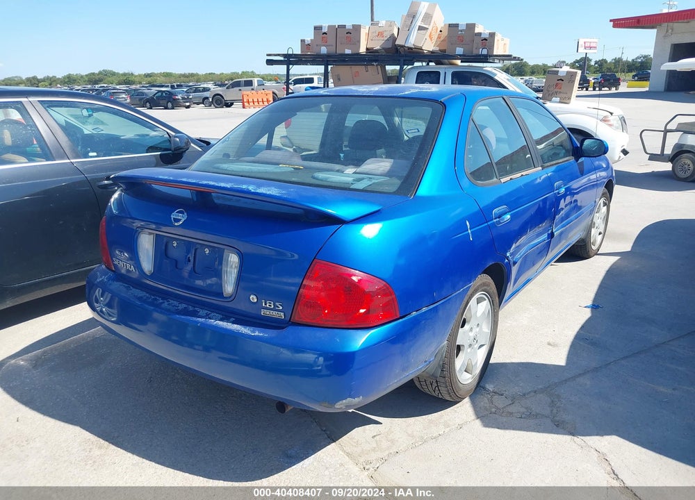 2006 NISSAN SENTRA 1.8S VIN: 3N1CB51D06L541652