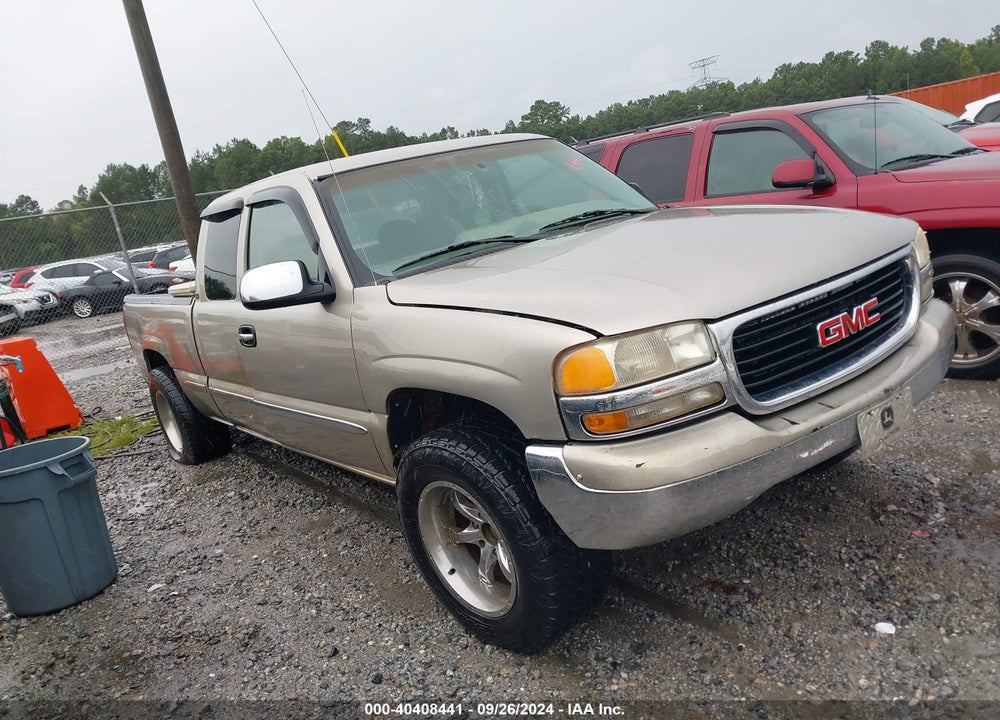 1999 GMC SIERRA 1500 SLE VIN: 2GTEK19T4X1506402