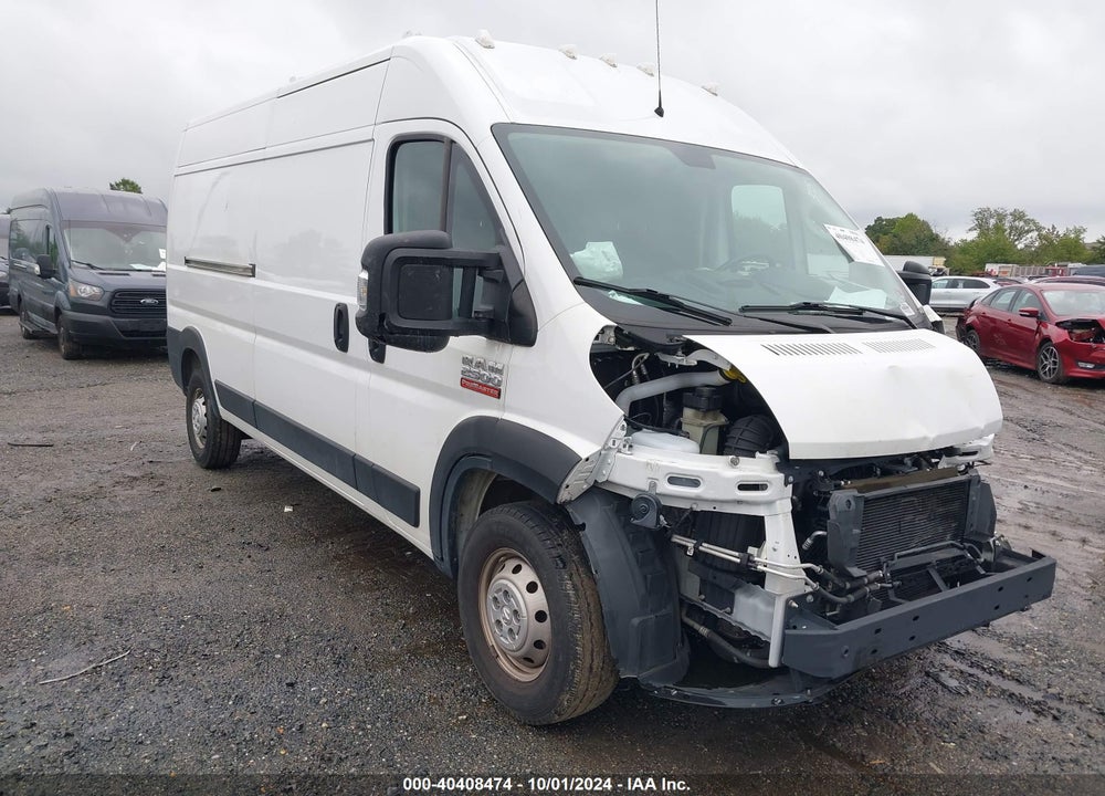 2021 RAM PROMASTER 2500 HIGH ROOF 159 WB VIN: 3C6LRVDG5ME578736
