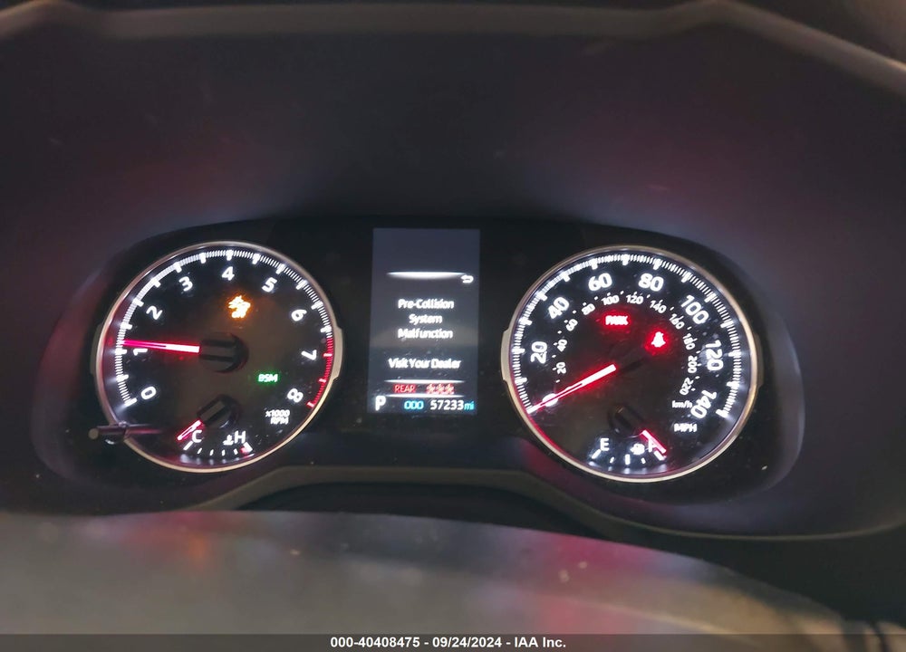 2022 TOYOTA RAV4 LE VIN: 2T3G1RFV5NC305677