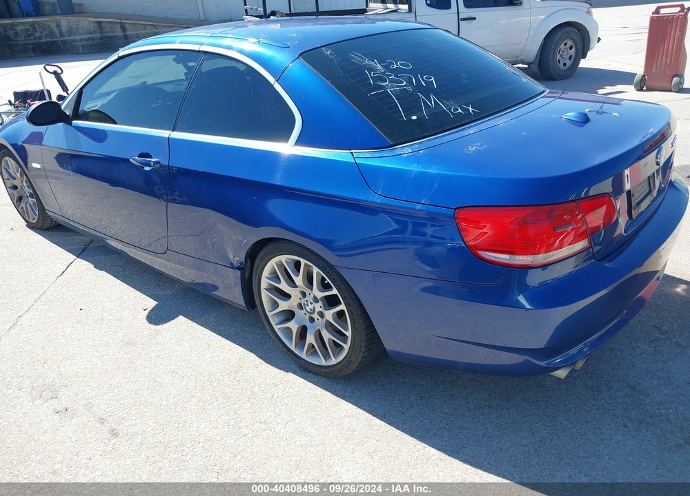 2008 BMW 328I VIN: WBAWR335X8P153719