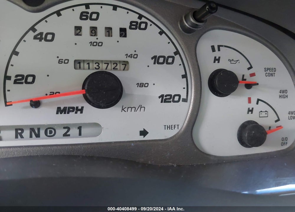 2003 FORD EXPLORER SPORT TRAC XLS/XLT VIN: 1FMDU77E43UB16469