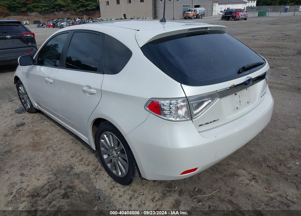 2008 SUBARU IMPREZA 2.5I VIN: JF1GH61678H801525