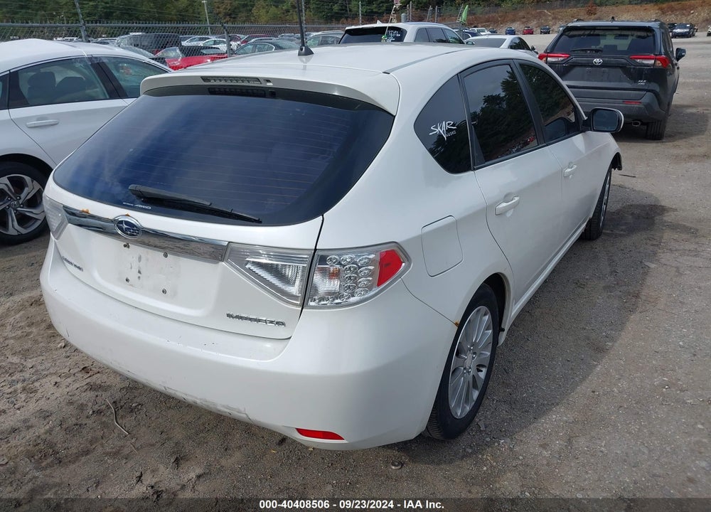 2008 SUBARU IMPREZA 2.5I VIN: JF1GH61678H801525