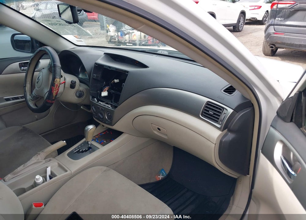 2008 SUBARU IMPREZA 2.5I VIN: JF1GH61678H801525