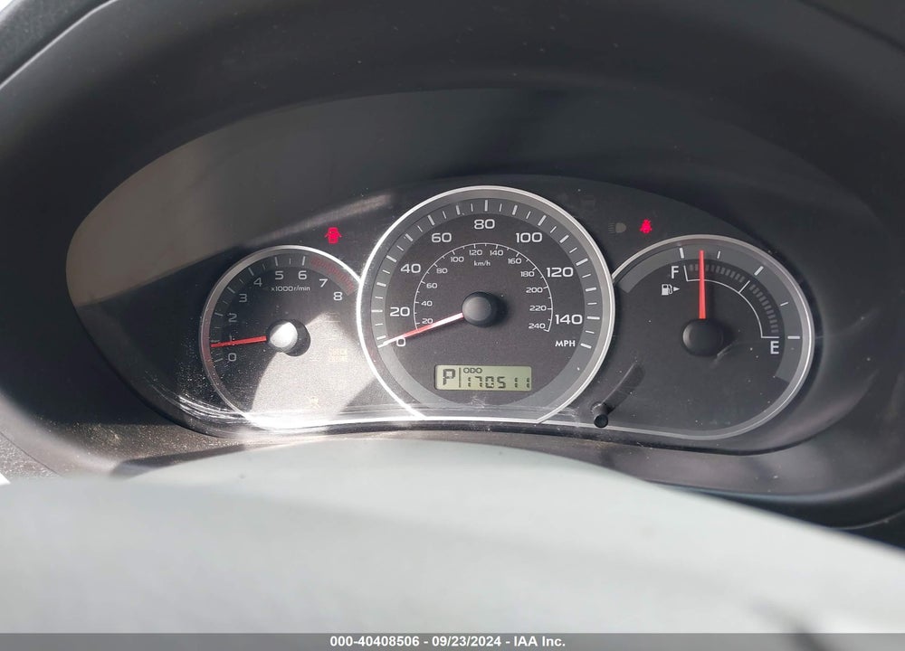 2008 SUBARU IMPREZA 2.5I VIN: JF1GH61678H801525