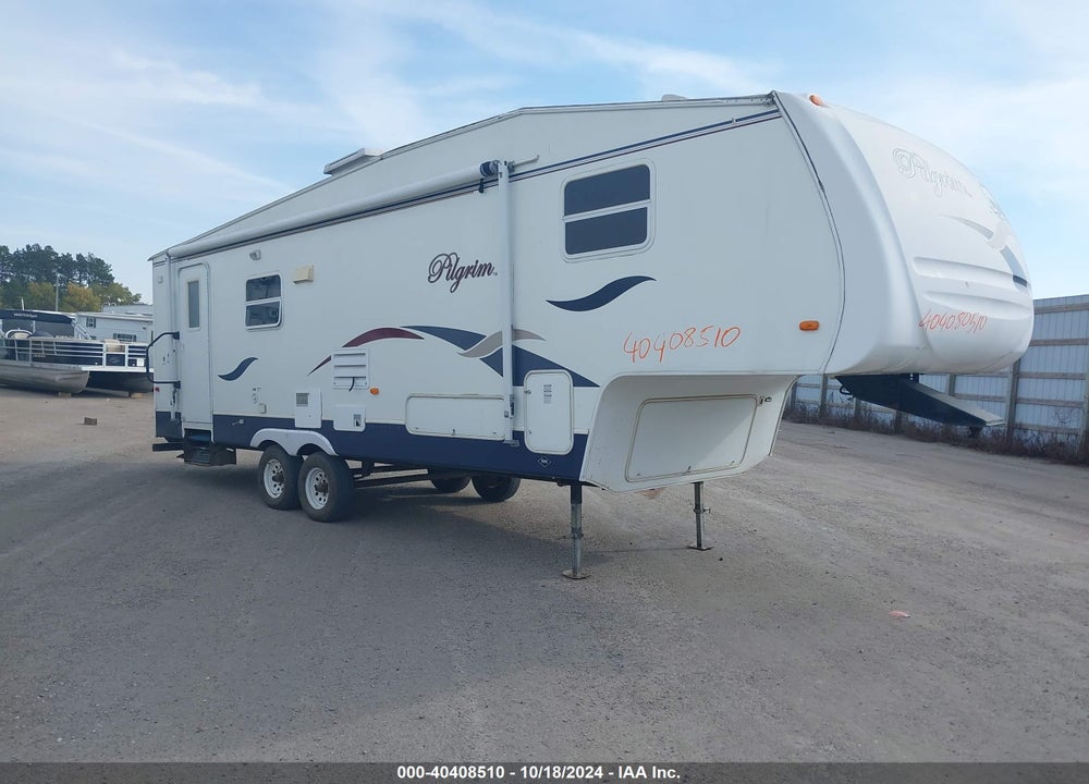 2006 PILGRIM 5TH WHEEL TRAVEL TRAILER VIN: 5L4FF272063012287