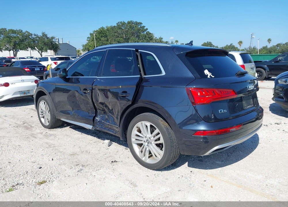 2018 AUDI Q5 2.0T PREMIUM/2.0T TECH PREMIUM VIN: WA1BNAFY1J2081409