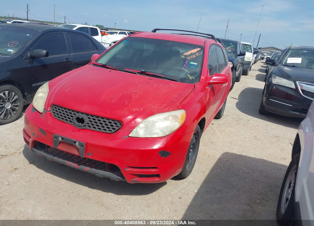 2003 TOYOTA MATRIX/XR VIN: 2T1KR32E63C103457