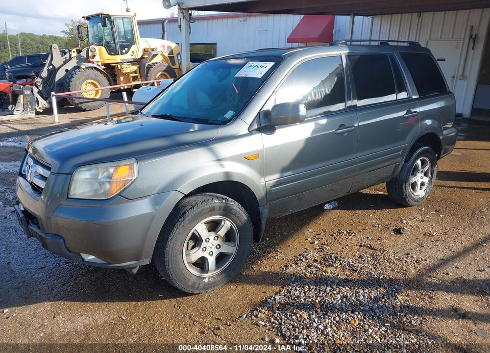 2007 HONDA PILOT EX-L VIN: 5FNYF28617B001174