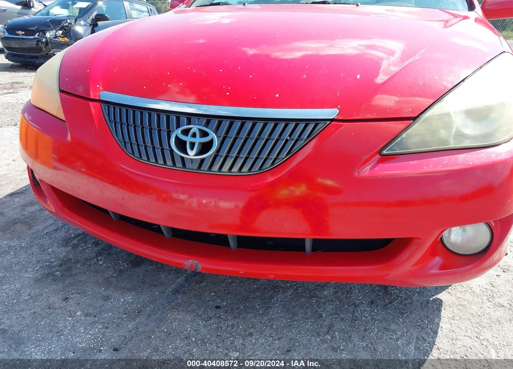 2005 TOYOTA CAMRY SOLARA SLE VIN: 4T1FA38P85U051462