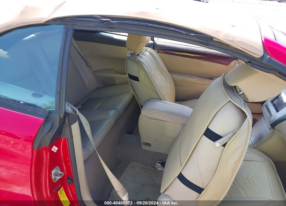 2005 TOYOTA CAMRY SOLARA SLE VIN: 4T1FA38P85U051462