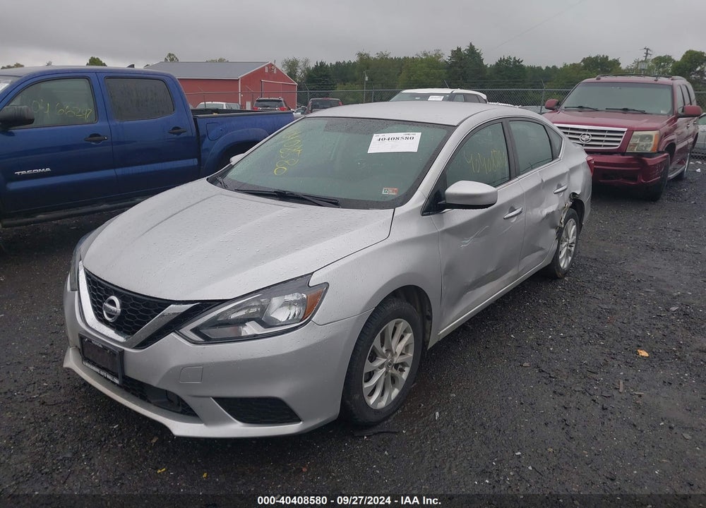 2018 NISSAN SENTRA SV VIN: 3N1AB7AP5JL621793