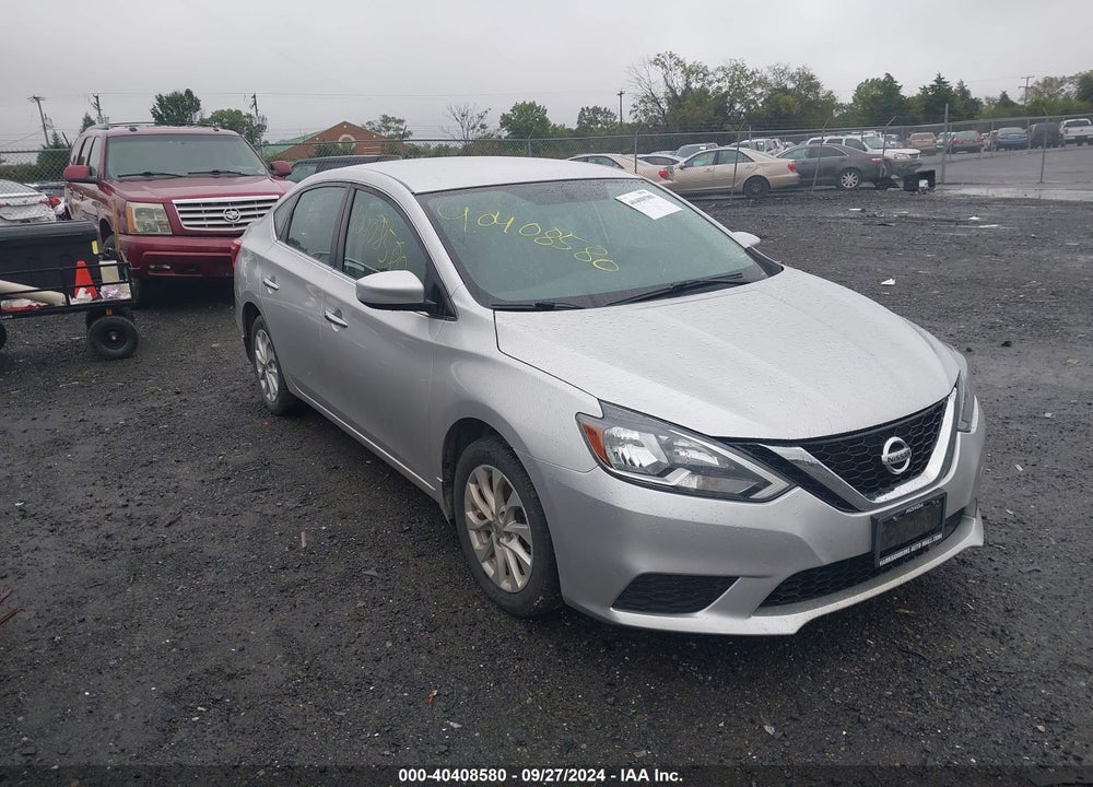 2018 NISSAN SENTRA SV VIN: 3N1AB7AP5JL621793