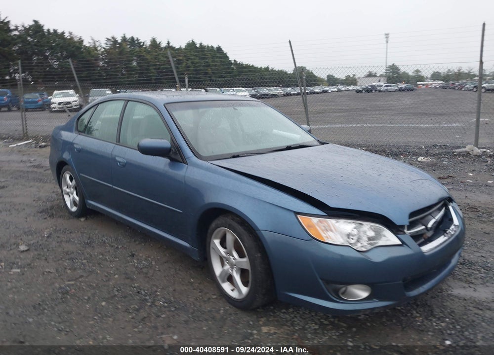 2008 SUBARU LEGACY 2.5I LIMITED VIN: 4S3BL626887206934